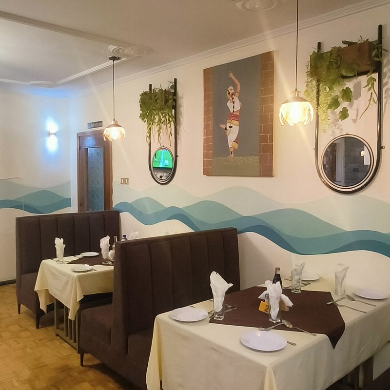 Elegant dining at Radha's